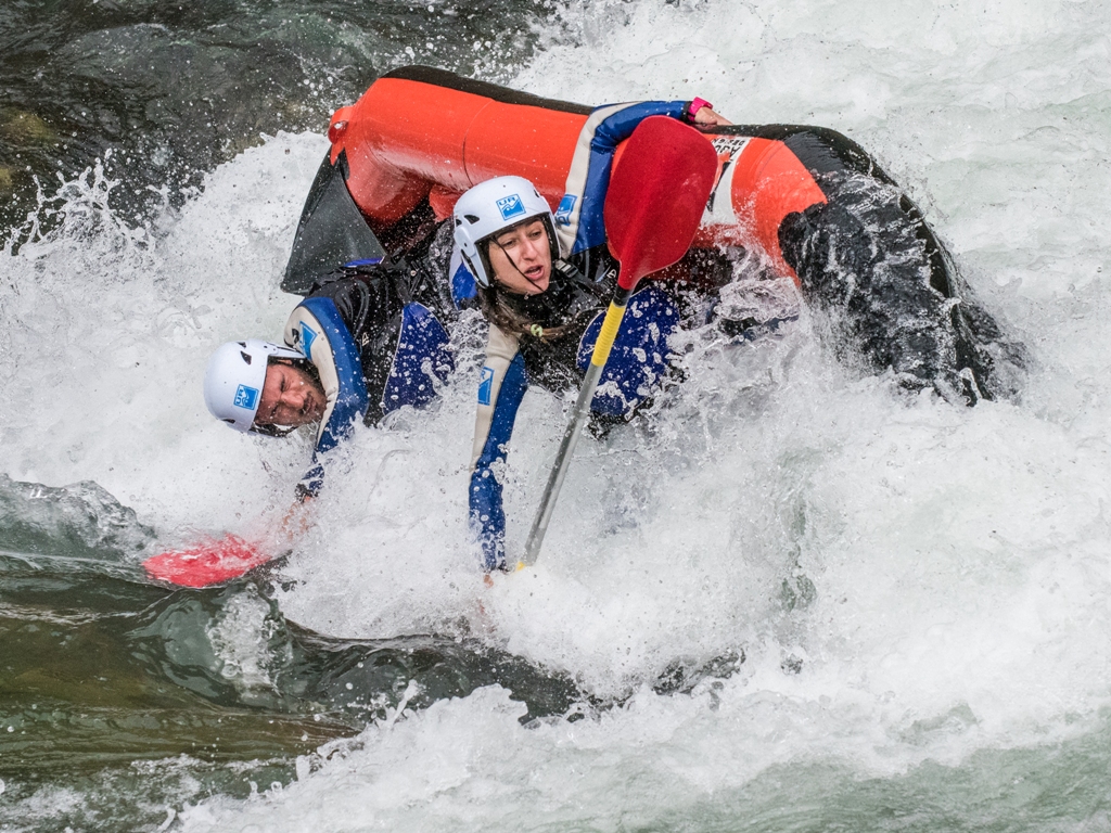 Rafting III en abril en Murillo de Gallego