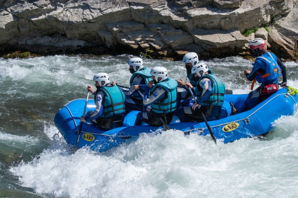 Rafting septiembre otctubre rio gallego UR Pirineos oferta