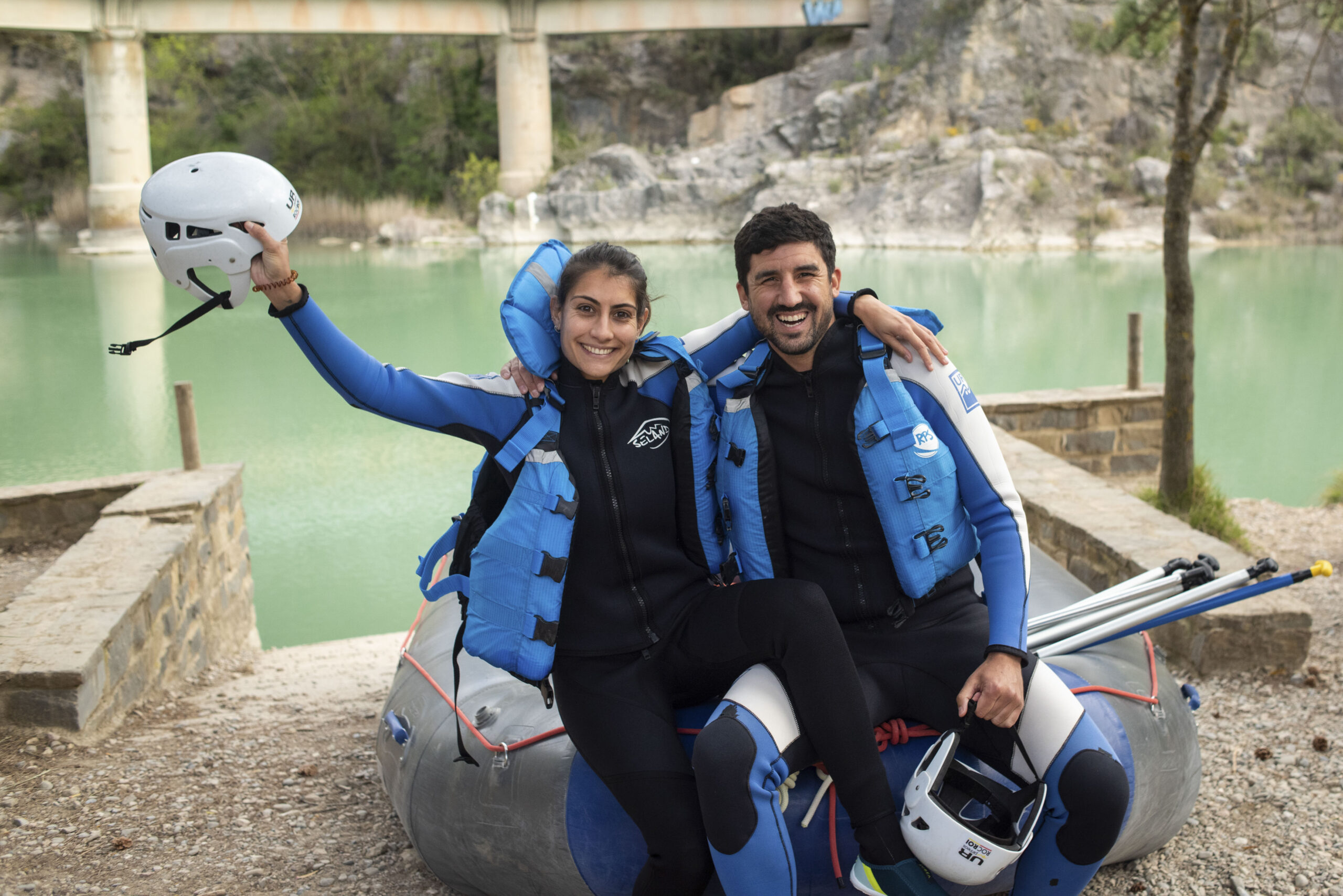 aventura en pareja con rafting UR Pirineo