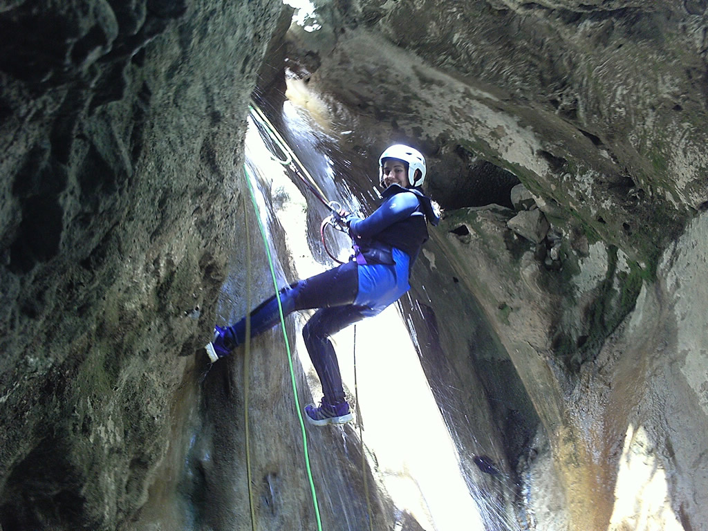 Descenso de Barrancos Huesca Familia