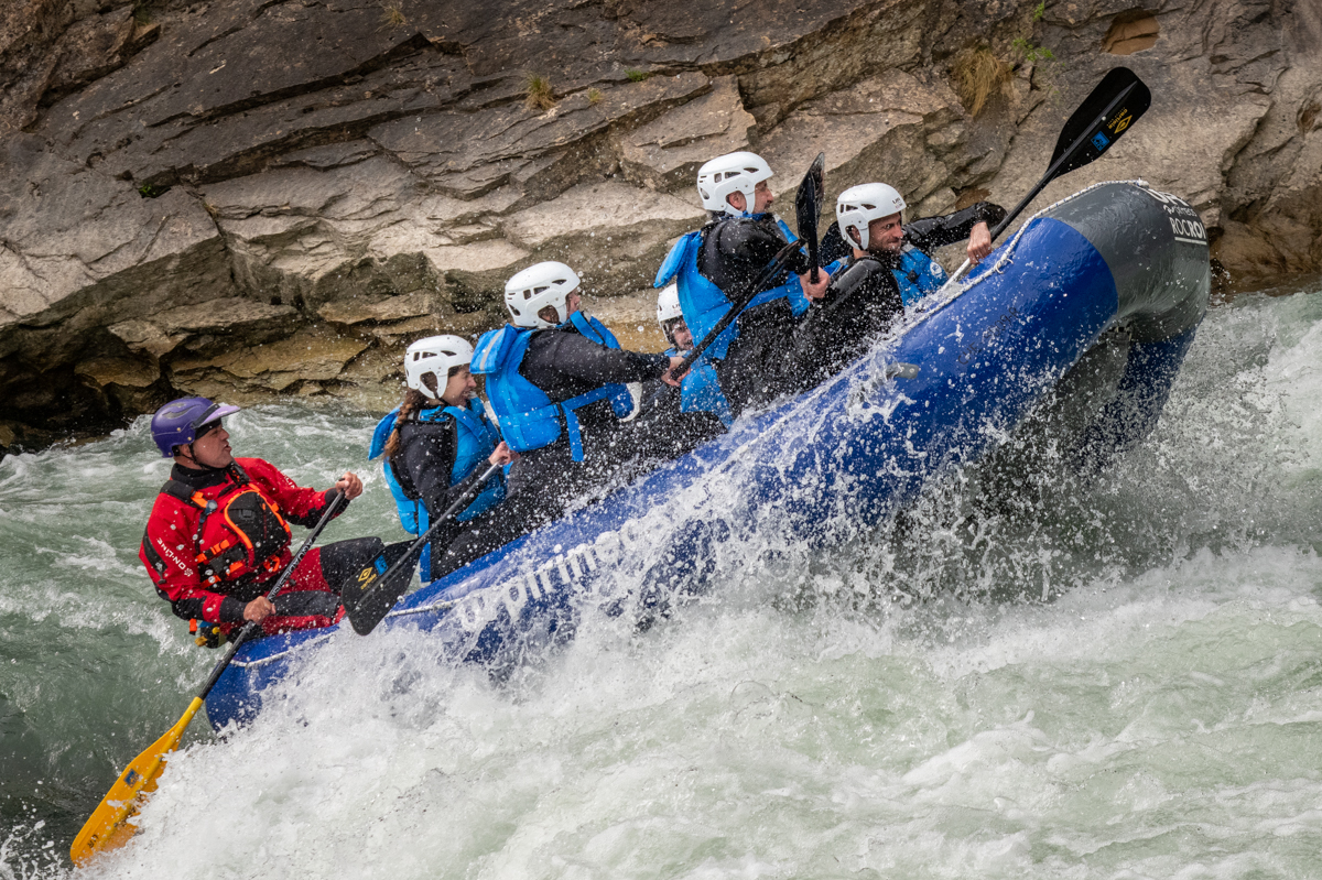 Rafting con UR Pirineos en el pirineo aragones