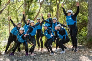 Diferencia entre rafting familiar y nivel medio en el Gállego