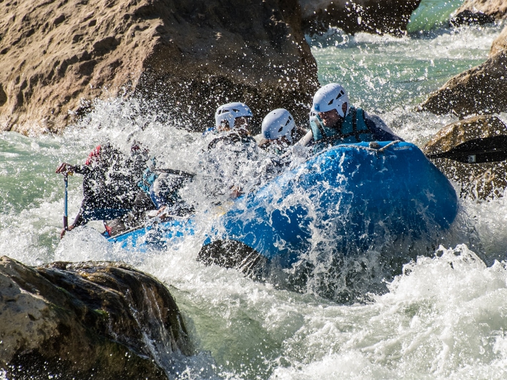 rafting familia